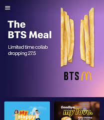 Similar to its meals with other artists, the bts meal includes already existing menu items and two new sauces that are easy to accrue and include. Bts Happy Meal All I Can See Is The Maknae Line With Kids Meals And Playing With Their Happy Meal Toy Bts Memes Bts Memes Hilarious Bts When Mcdonalds Launches