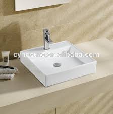 made in china trendy vessel sink square