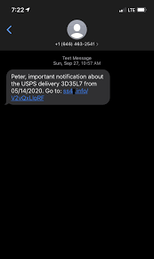 International money orders can be purchased at any post office ™ location in values up to $700 ($500 for el salvador and guyana). Fedex Usps Phishing Text 11 4 2020 Phishing Net