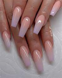 Ombre nail designs are trendy and. Chic Ombre Coffin Nails Designs In Summer Nail Art Connect Ombrenails Coffinnails Ombre Nail Art Designs Ombre Acrylic Nails Nail Art Ombre