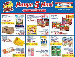 Katalog harga promo indomaret hari ini di halaman selanjutnya >>>. Promo Indomaret Hanya 5 Hari Diskon Akhir Pekan Terbaru 13 Maret 2021