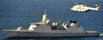 HNLMS De Ruyter F-804 Guided Missile Frigate FFG Netherlands Navy