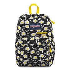 Black And White Floral Jansport Backpack Jansport Digibreak Backpack Black Lucky Daisy Jansport Superbreak Backpack Cute Backpacks For School Jansport