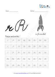 Each of these letters is used in less than one percen the letters of the alphabet that are used least frequently in the english language a. Cursive Handwriting Small Letter R Free Printable Worksheets