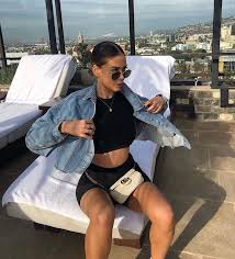 Black Biker Shorts Outfit Pinterest Pin De Just Tina En Spring Summer Outfits Ropa Juvenil De Moda Ropa Estetica Ropa Streetwear