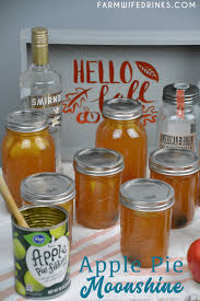 Place the apple cider, apple juice, cinnamon sticks, and sugar into a large pot. Apple Pie Moonshine With Real Apples The Farmwife Drinks