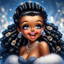 Afro Betty Boop Character Appreciation