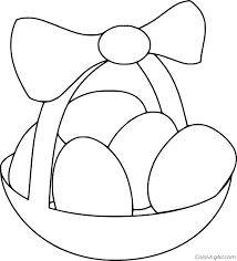 School's out for summer, so keep kids of all ages busy with summer coloring sheets. Easter Basket Coloring Pages Coloringall