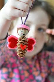 Pinecone Love Fairies Basteln Weihnachten Mit Tannenzapfen Basteln Weihnachtsbasteln