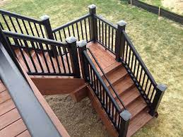 Paint or stain to suit your outdoor decor. Outdoor Living Rochester Hills Composite Deck Construction Exterior Stairs Outdoor Stairs Building A Deck
