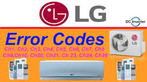 This greatly reduces the cooling capacity of the air conditioner. Lg Inverter Air Conditioner All Error Codes And Solution Troubleshooting Urdu Hindi Youtube