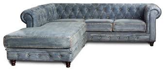 Indigo Blue And Denim For Your Home Classic Chesterfield Sofa Denim Sofa Furniture