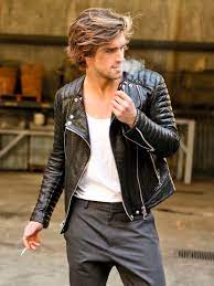 Tristan Burnett Designer Clothes For Men Menswear Leather Jacket