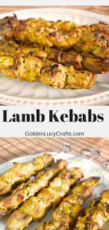 Lamb Kebab With Turmeric Recipe Lamb Skewers Goldenlucycrafts Lamb Kebabs Kebab Recipes Turmeric Recipes