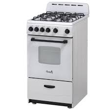 20 In 2 1 Cu Ft Gas Range In White Gr2011cw The Home Depot In 2020 Small Stove Gas Range Tiny House Appliances
