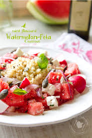 Maybe you would like to learn more about one of these? Fabi S Culinariyumm Mint Flavoured Watermelon Feta Couscous Geminztes Wassermelonen Feta Couscous