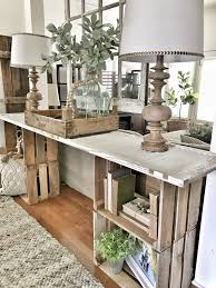 Easy Diy Console Table Bless This Nest Diy Console Table Diy Rustic Decor Diy Console
