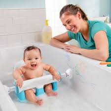 The batya makes bathing your slippery baby a breeze and enables you to reach and bathe all of baby's parts without straining and lifting them out of an uncomfortable plastic seat. Baby Bath Seats Support Baby In The Bath Smyths Toys Uk