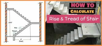 The stair's width usually varies depending on the type of building the staircase is in, but for a normal residence, the standard tends to be 3 feet, 6 thus we require a min. What Is Staircase Riser And Tread Calculation Staircase Design Calculation Tread And Riser Staircase Details Rise And Tread Civiconcepts