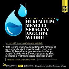 Hukum Berwudhu Hukum Agama Islam