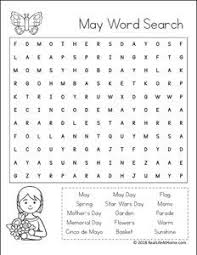 The puzzles range in difficulty and you can allow your kids to choose their favorite designs. Free Printable May Word Search Printable Puzzle For Kids Puzzles For Kids Printable Puzzles For Kids Printables Free Kids