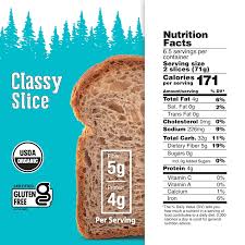 Amazon Com Happy Campers Classy Slice Gluten Free Bread Organic Non Gmo Vegan 16 2 Oz Loaf Pack Of 12 Grocery Gourmet Food