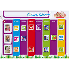 Monkey And Chops Chore Chart