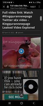 Kingqurannewpage video