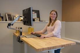 You sit comfortably since the chair is adjustable in height. Ikea Sit Stand Desk Review Design Inside
