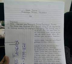 Padahal di page set up nya sudah ukuran kertas legal.seringkali kertas legal. 152 Contoh Makalah Tulis Tangan Di Folio Docx Makalahaa