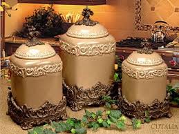 Kitchen canisters have been part of the standard american kitchen since at least the middle of the 19th useful kitchen treasures. Tuscan Country Kitchen Kitchen Canisters Tuscan Food Canisters Tuscan Style Kitchen Canisters Tuscan Decorating Tuscan Kitchen Mediterranean Home Decor
