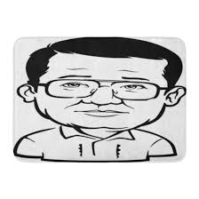 Formed a leadership of the opposition towards pres. Yusdecor Eyeglasses July 3 2016 Caricature Of The Late Senator Philippines Benigno Ninoy Aquino Jr White Face Rug Doormat Bath Mat 23 6x15 7 Inch Walmart Canada