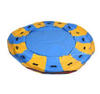 Water Slide Heavy Duty 6 Person Family Round Inflatable ...