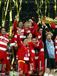 The official dfb fanshop is the place to go for the new 2021 adidas dfb away kit. Luca Toni Brace Downs Borussia Dortmund In 2008 Dfb Cup Final