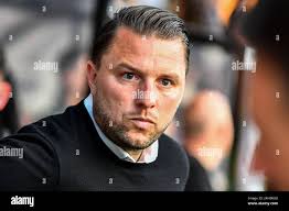 Mark Bonner (Manager Cambridge United) during the Sky Bet League 1 match  between Cambridge United and Stevenage at the R Costings Abbey Stadium,  Cambridge
