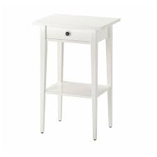 End tables and side tables are so much more than a sidekick to your sofa. Hemnes White Bedside Table 46x35 Cm Ikea