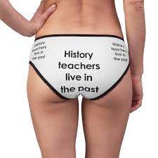 History Teachers Panties History Teachers Underwear Briefs - Etsy Israel