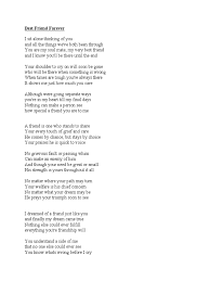 One day, aaryan gets a chance to break their friendship. Best Friend Forever Poem Docx