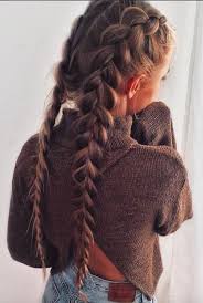 Begin with an easy ponytail, braid or low bun. 55 Unexpected Braided Hairstyles For Long Hair Checopie
