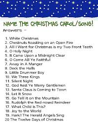 The editors of publications international, ltd. 7 Best Printable Christmas Song Trivia Printablee Com