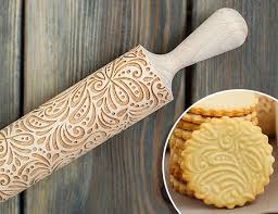 Pin By Shaheda Iftikhar On Aawww In 2020 Embossed Rolling Pin Rolling Pin Patterned Rolling Pin