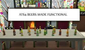 Game boy in a scientific calculator (gb pocke. Mod The Sims Ats4 Beer Made Drinkable