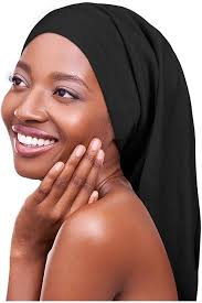 Fittia Braid-Bonnet for Thick Long Hair, Extra Large Satin-Bonnet for Black  Women, Adjustable Bamboo Beanie Adjustable for Curly Frizzy Hair, Pink :  Buy Online at Best Price in KSA