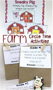 Farm Circle Time Unit Farm Activities Preschool Farm Unit Preschool Farm Preschool