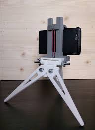 Mobile Phone Holder For The Compact Camera Tripod By Kernel770 Thingiverse Phone Holder Camera Holder Mobile Phone Holder