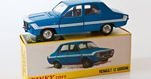 Dinky Toys 1424g Renault R12 Gordini Voiture Miniature Miniature Auto Voiture