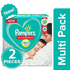 Buy Pampers New Born Baby Diaper - Pants, Up to 5 kg, Soft Cotton, Soaks up  to 12 Hours Online at Best Price of Rs 1438.4 - bigbasket