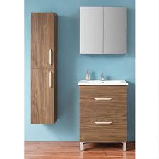 Badmobel Set 60 Cm Waschtisch Unterschrank Spiegelschrank Hochschrank Badezimme In 2020 Vanity Bathroom Vanity Single Vanity