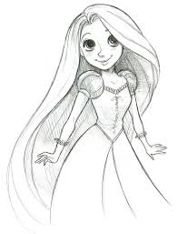 Medea's hair growth spell (lineart) danielwartist. Drawing Long Hair Easy Drawing Of Princess