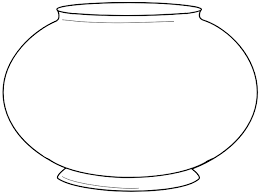 Perfect for an animal theme in preschool. Simple Fishbowl Outline Clip Art At Clker Com Vector Clip Art Online Royalty Free Public Domain